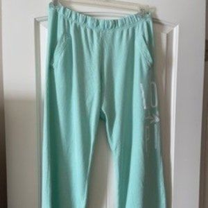 PINK Victoria's Secret Mint Green Everyday Lounge Boyfriend Pants - XS